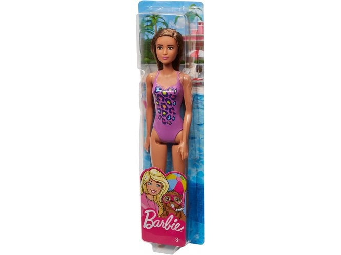Mattel Barbie Beach Doll - Purple Suit