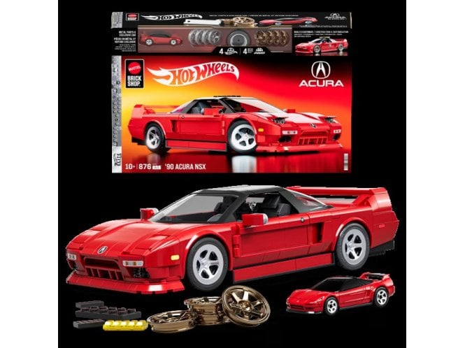 Mattel Brick Shop Hot Wheels ’90 Acura Nsx