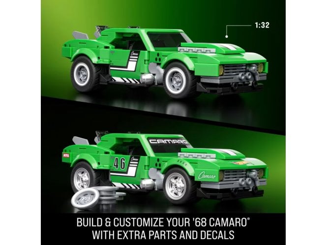 Mattel Brick Shop Hot Wheels Custom ’68 Camaro Building Toy Kit