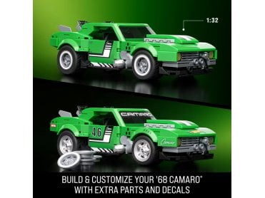 Mattel Brick Shop Hot Wheels Custom ’68 Camaro Building Toy Kit