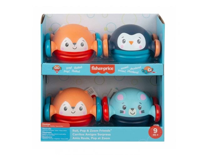 Mattel Fisher Price 2 in 1 Roll Friends Assortment (1 PICKED AT RANDOM)