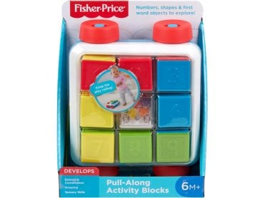  Fisher-Price Pull-Along Activity Blocks