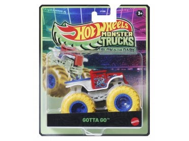 Hot Wheels Monster Truck Glow in The Dark 1:64 scale Gotta Go 