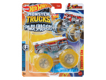 Hot Wheels Monster Trucks 1:64 Power Smashers 5 Alarm