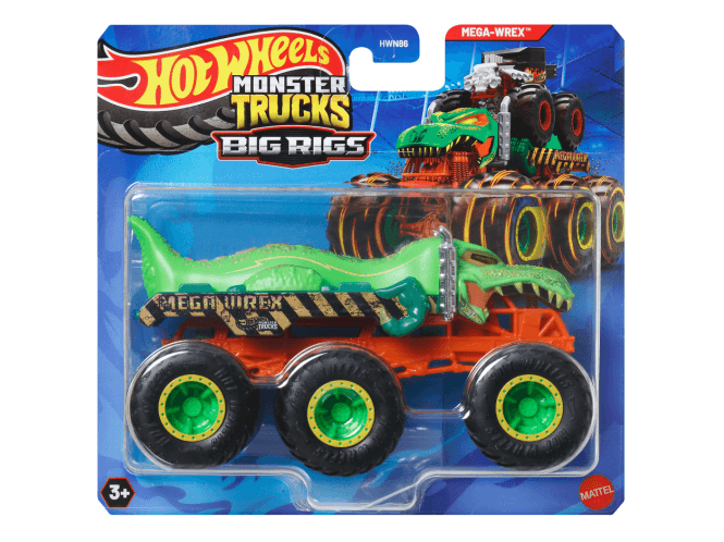 Mattel Hot Wheels Monster Trucks Big Rigs Mega-Wrex