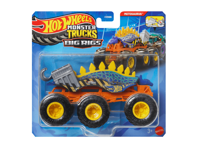 Mattel Hot Wheels Monster Trucks Big Rigs Motosaurus