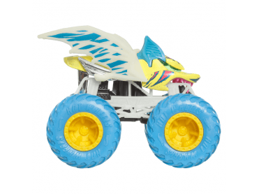 Hot Wheels Monster Trucks Die-Cast 1:64 Battitude Glow in the Dark