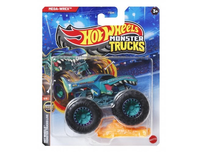 Mattel Hot Wheels Monster Trucks Mega Wrex, 1:64 Scale
