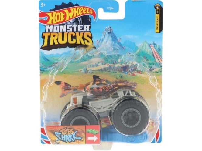 Mattel Hot Wheels Monster Trucks - Tiger Shark 