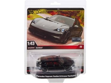 Hot Wheels Premium Porsche Taycan Turbo S Cross Turismo , 1:43rd Scale 