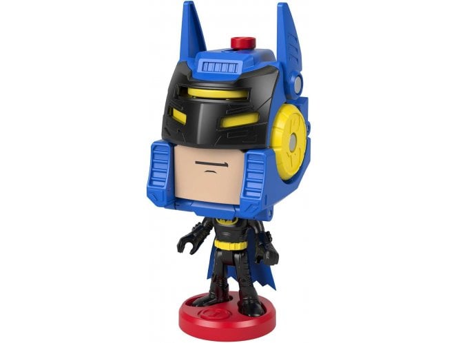 Mattel Imaginext DC Super Friends Batman Toy Head Shifters Batmobile & Figure Set