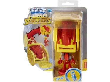  Imaginext DC Super Friends Head Shifters The Flash figure & Speed Force Cycle
