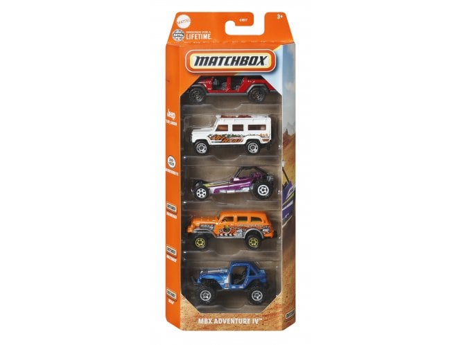 Mattel Matchbox 1:64 Scale Die-Cast - MBX Adventure IV