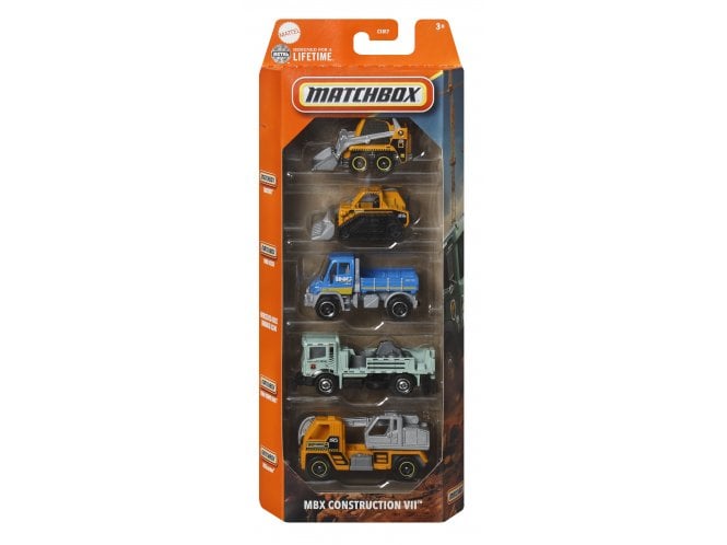 Mattel Matchbox 1:64 Scale Die-Cast - MBX Construction VII