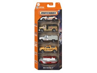 Matchbox 1:64 Scale Die-Cast  - MBX Rescue IV