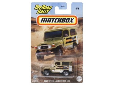 Matchbox Off Road Rally Diecast - 1968 Toyota Land Cruiser FJ40