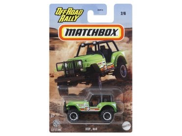 Matchbox Off Road Rally Diecast - Jeep 4X4