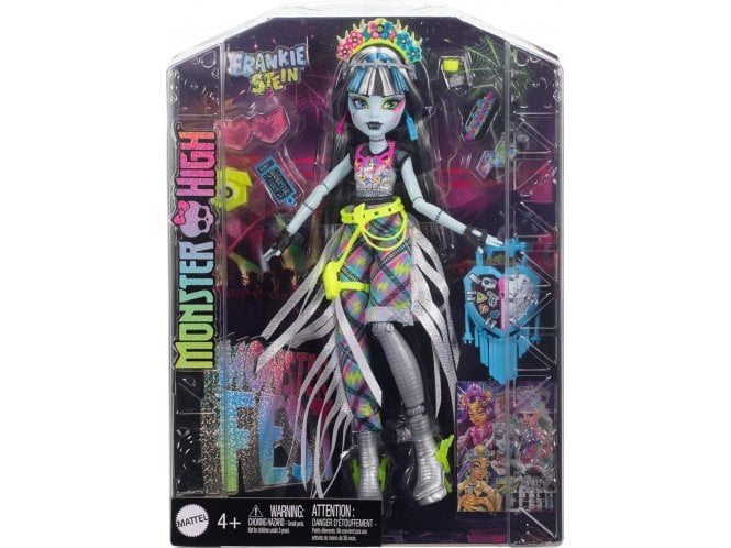 Mattel Monster High Monster Fest Frankie Stein Fashion Doll With Festival Outfit