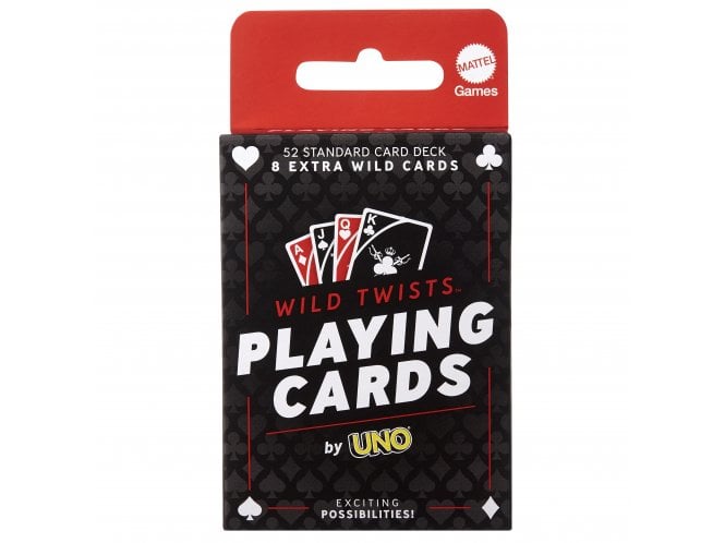 Mattel Wild Twists Playing Cards by Uno