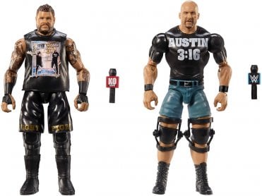 WWE 2-Pack Stone Cold” Steve Austin vs Kevin Owens