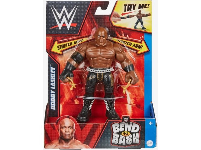 Mattel WWE Bobby Lashley Bend N Bash Stretch Arms Posable 14cm