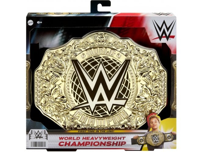 Mattel WWE Championship Title, World Heavyweight Championship Role-Play & Costume Piece
