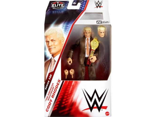 Mattel WWE Elite Action Figure Series #120 Cody Rhodes Brown Suit
