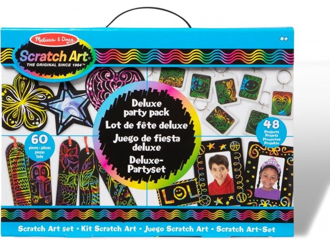 Melissa & Doug Scratch Art Deluxe Party Pack