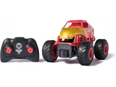  Monster Jam, Marvel Iron Man RC Monster Truck, 1:24 Scale