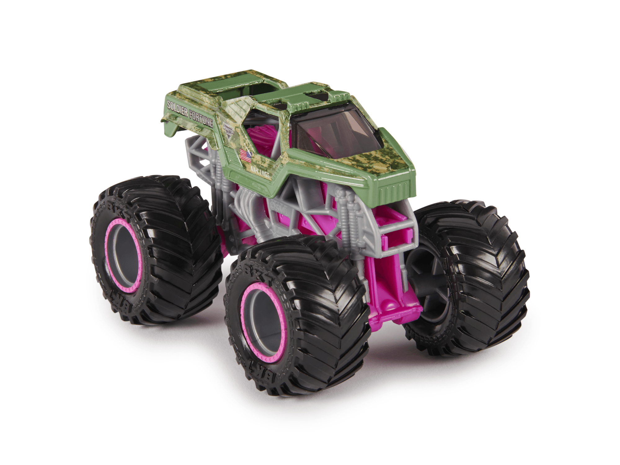 Jam Fortunate Monster Jam | Soldier Fortune (PINK) 1:64 Series 35 | Toytown