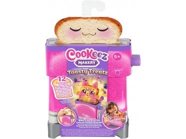 Cookeez Makery Toasty Treatz Toaster with Scented Plush Assorted 1 Picked at Random