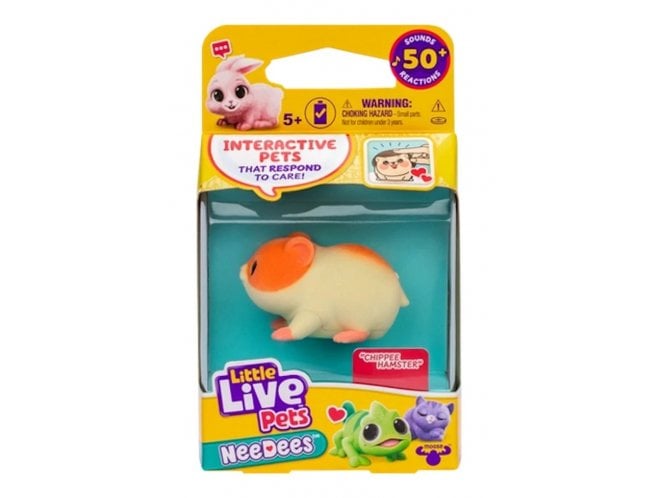 Moose Little Live Pets NeeDees Chippee Hamster