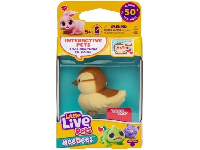 Moose Little Live Pets Needees Dandee Duck 