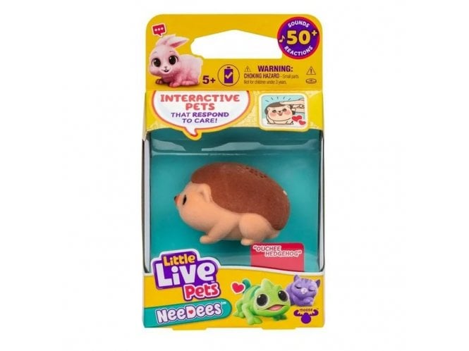 Moose Little Live Pets NeeDees Ouchee Hedgehog