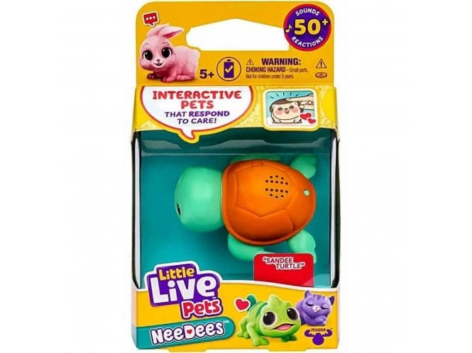 Moose Little Live Pets NeeDees Sandee Turtle