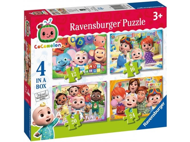 Ravensburger Cocomelon - 4 in Box Puzzle