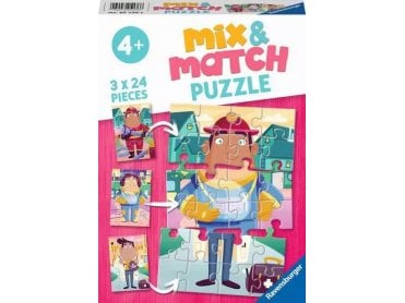 Ravensburger Professions Mix & Match Puzzle - 24 Pieces Puzzle