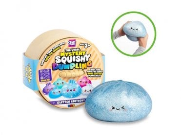 RMS Crazy Fun Glitter Mystery Squishy Dumpling Giant 17cm (Styles Vary)