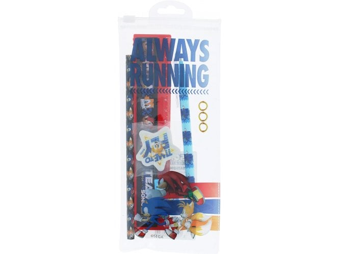Sonic Stationery Set Sonic The Hedgehog School Stationery Set 