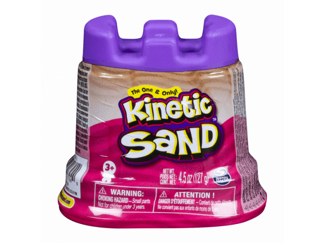 Spin Master Kinetic Sand 127g Sandcastle Tub Pink