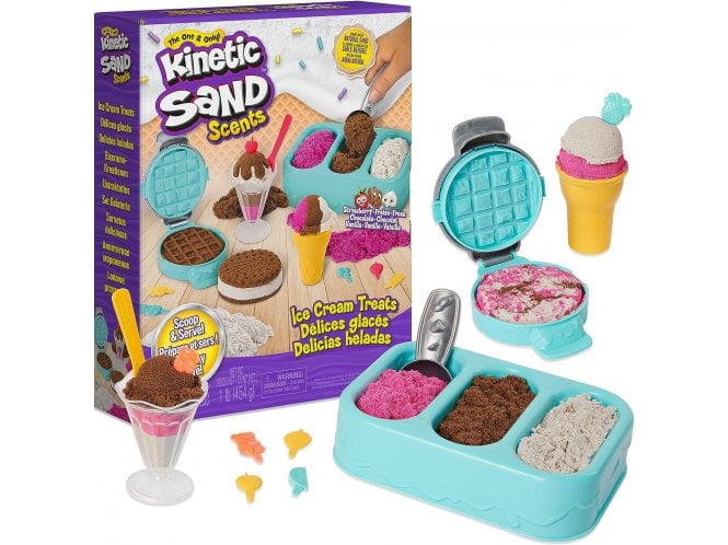 Spin Master Kinetic Sand Scents, Ice Cream Treats 
