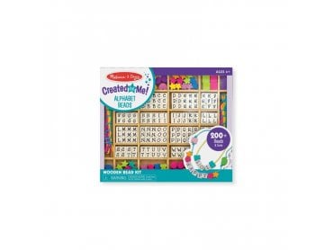 Melissa and Doug Wooden Alphabet Beads