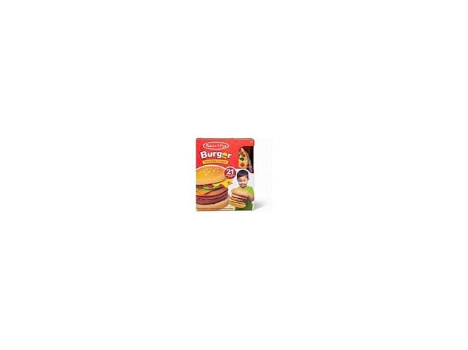 Spin Master Melissa & Doug - Burger Stacking Games