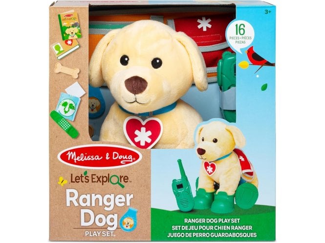Spin Master Melissa & Doug Let’s Explore Ranger Dog Plush