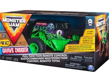Monster Jam Grave Digger RC, 1:24 Scale