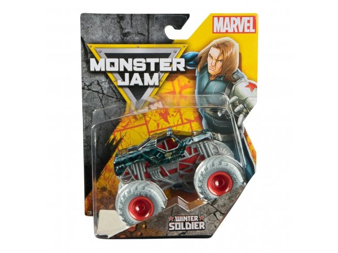 Spin Master Monster Jam Marvel Official Winter Soldier Monster Truck