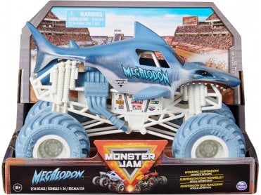 Monster Jam Megalodon Monster Truck Die-Cast Vehicle 1:24 Scale
