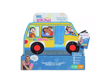 Ms. Rachel Official Tummy Time Activity Bus Folding Play Mat