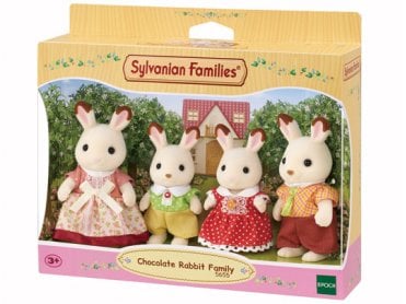 Chocolate Rabbit Family