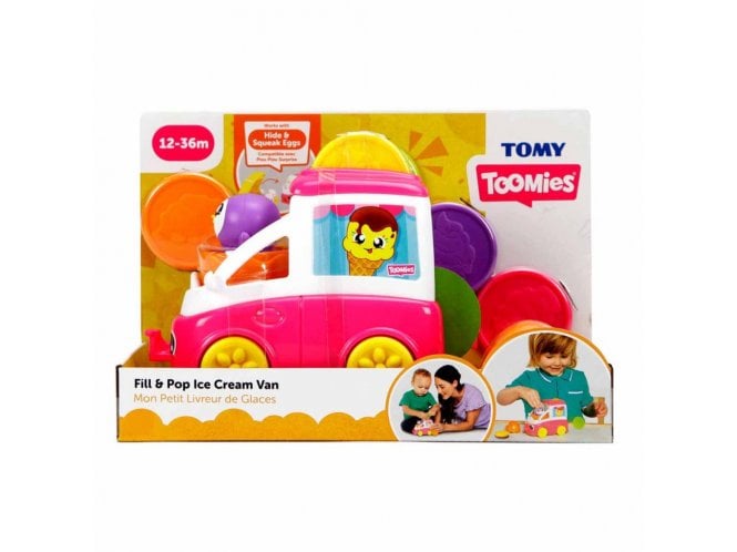 Tomy Toomies Fill & Pop Trucks Push Along Toy Assorted 1 Supplied 
